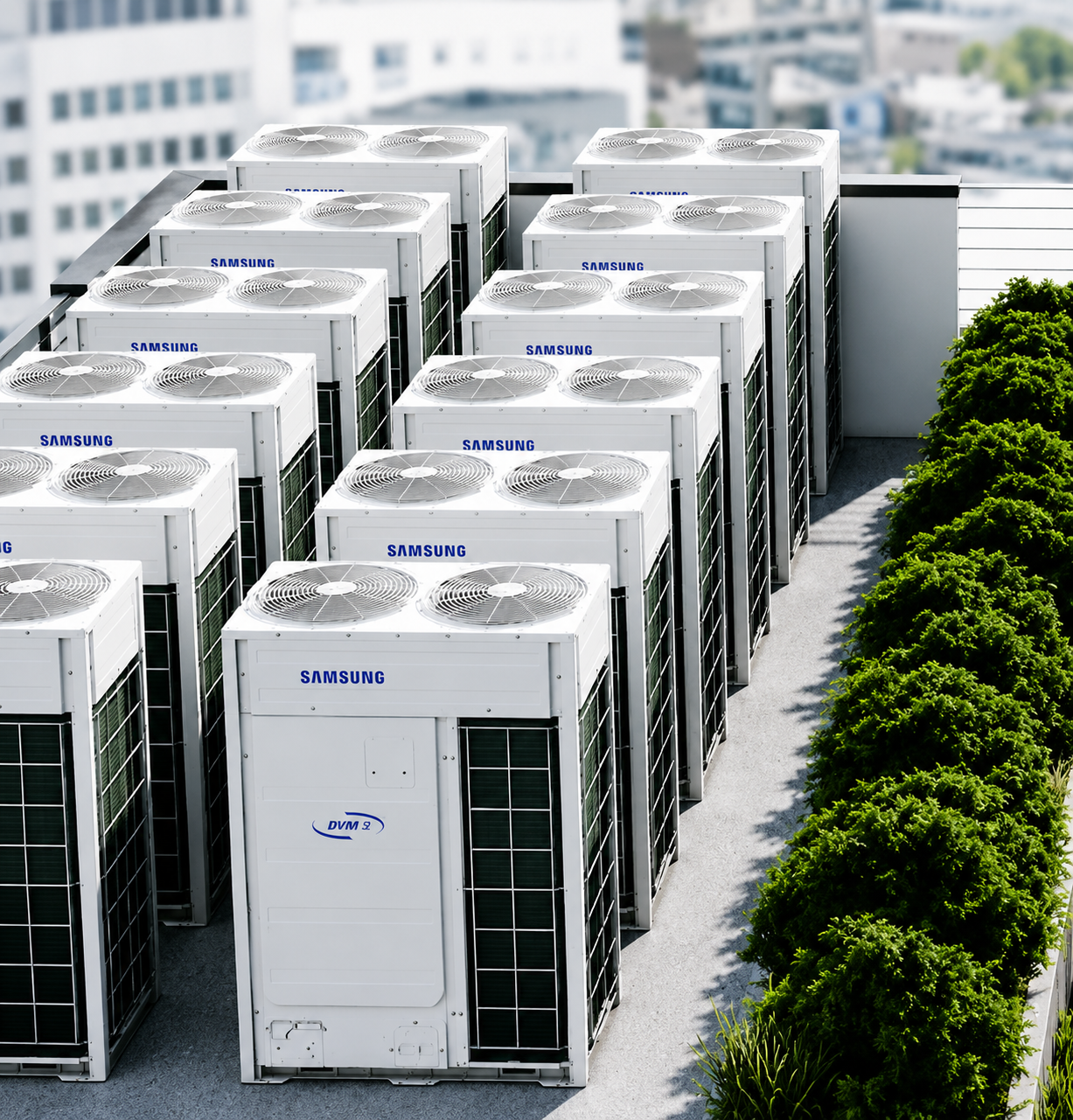 Aplicação do sistema VRF em diferentes ambientes