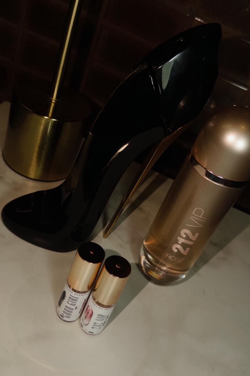 Decants Petits Parfums &mdash; embalagem e identifica&ccedil;&atilde;o de cada decant