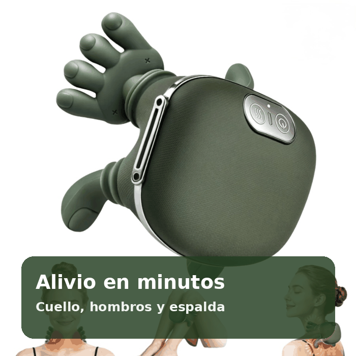 Masajeador en movimiento