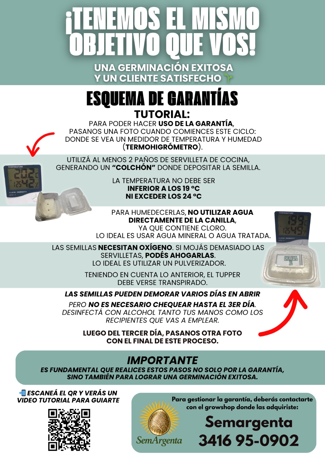 Instructivo germinación