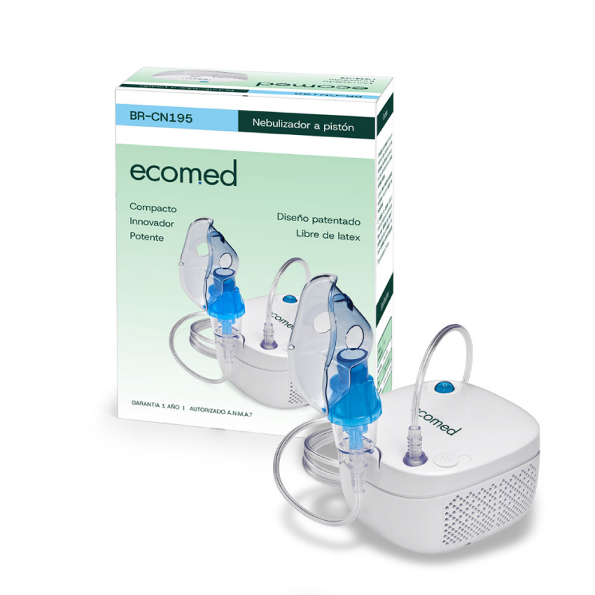 Nebulizador a pistón Ecomed BR-CN 195
