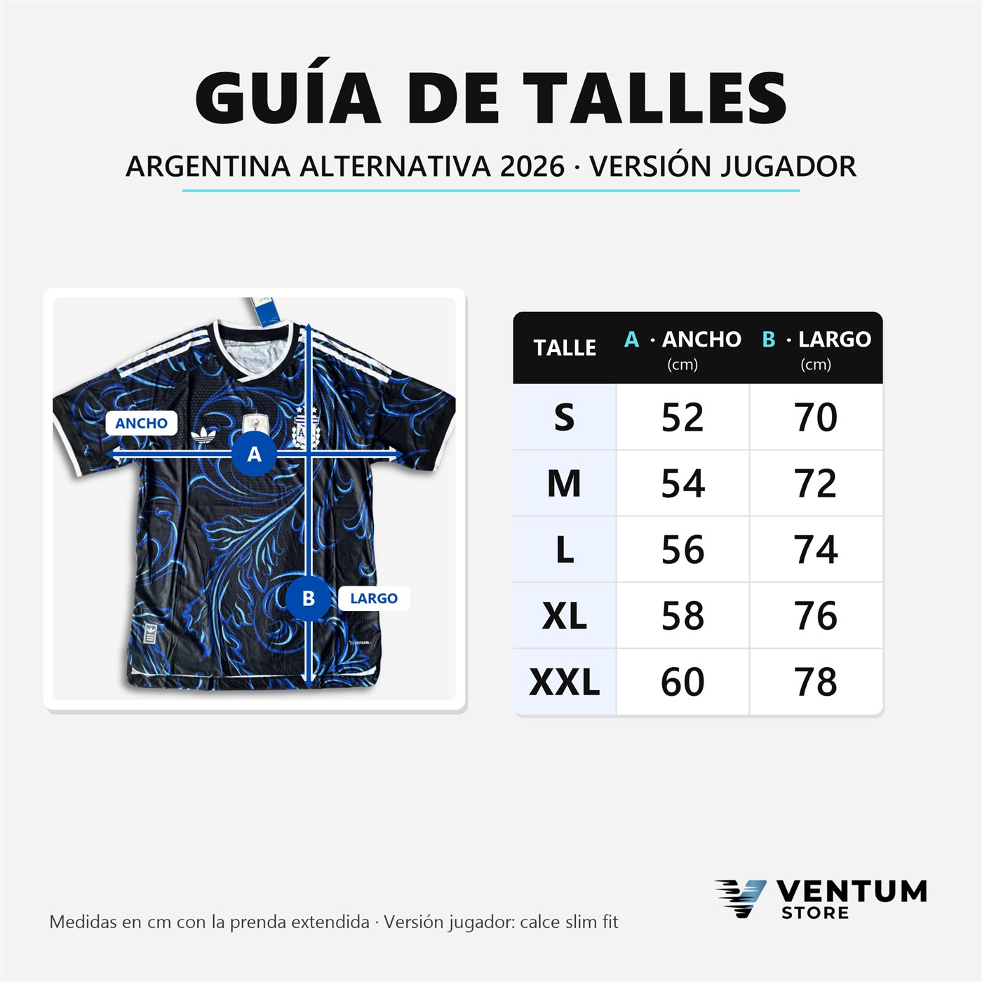 Guía de talles
