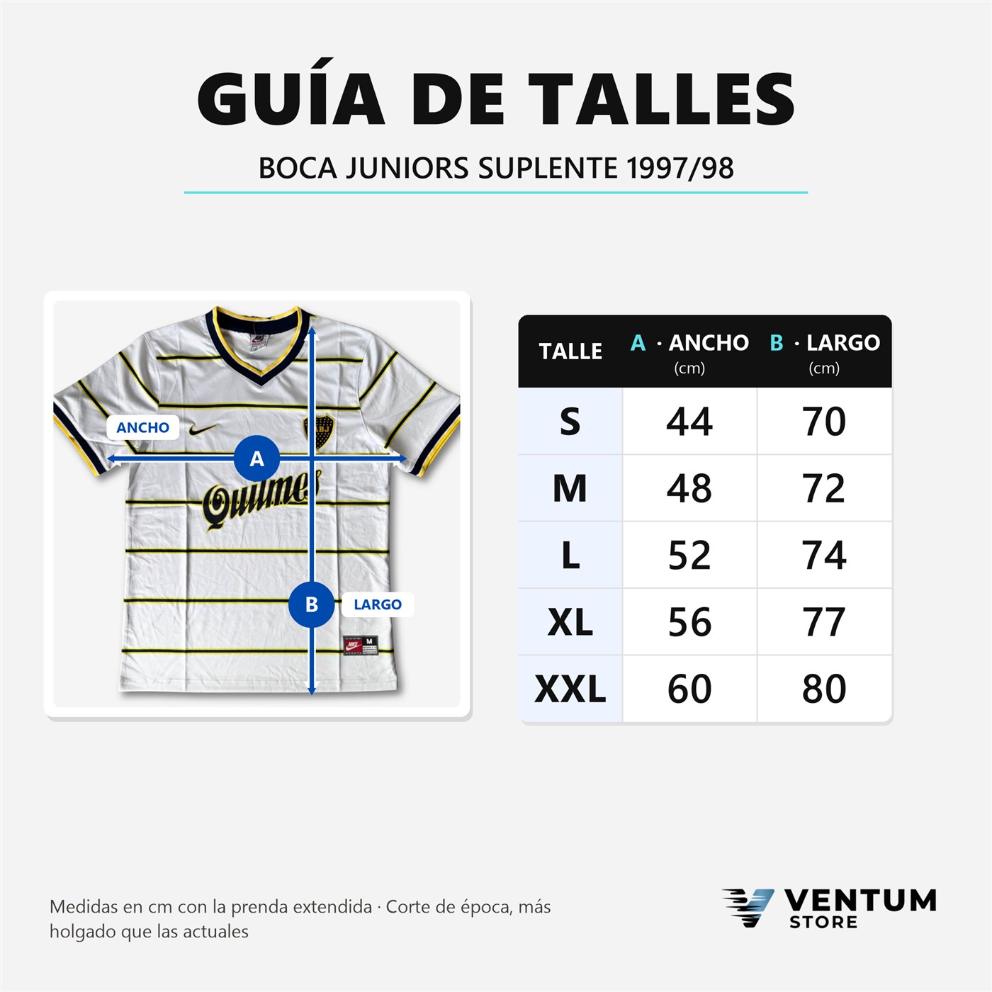 Gu&iacute;a de talles