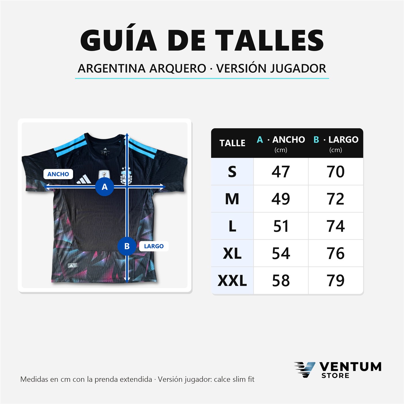 Gu&iacute;a de talles