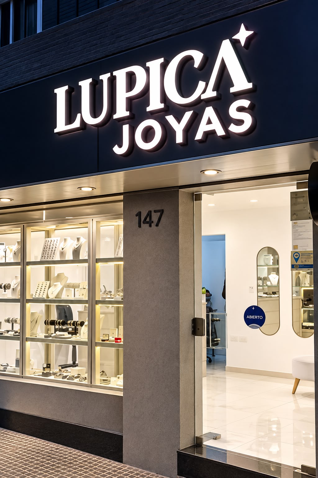 Frente del local de Lupica Joyas