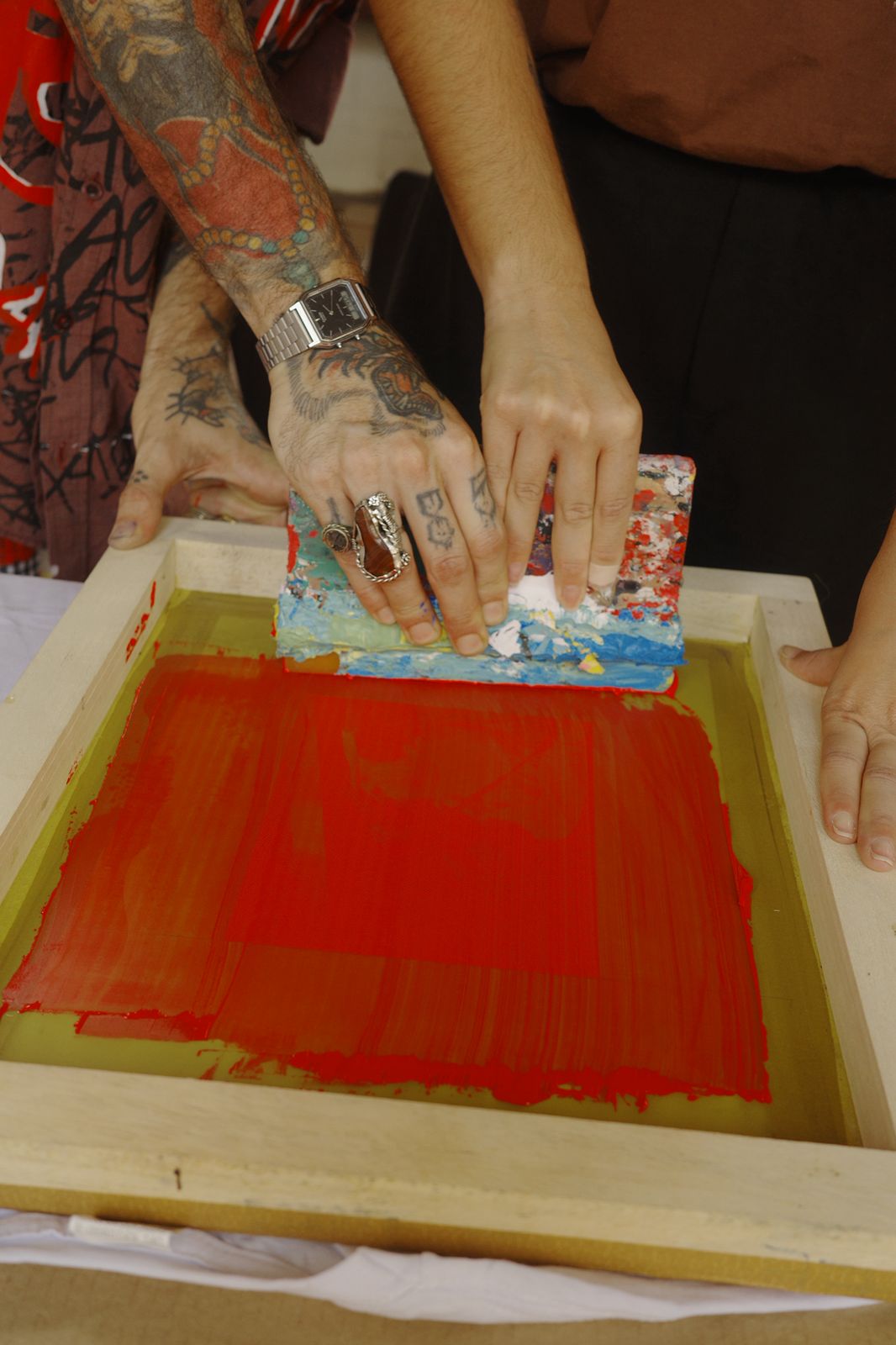 Processo de serigrafia