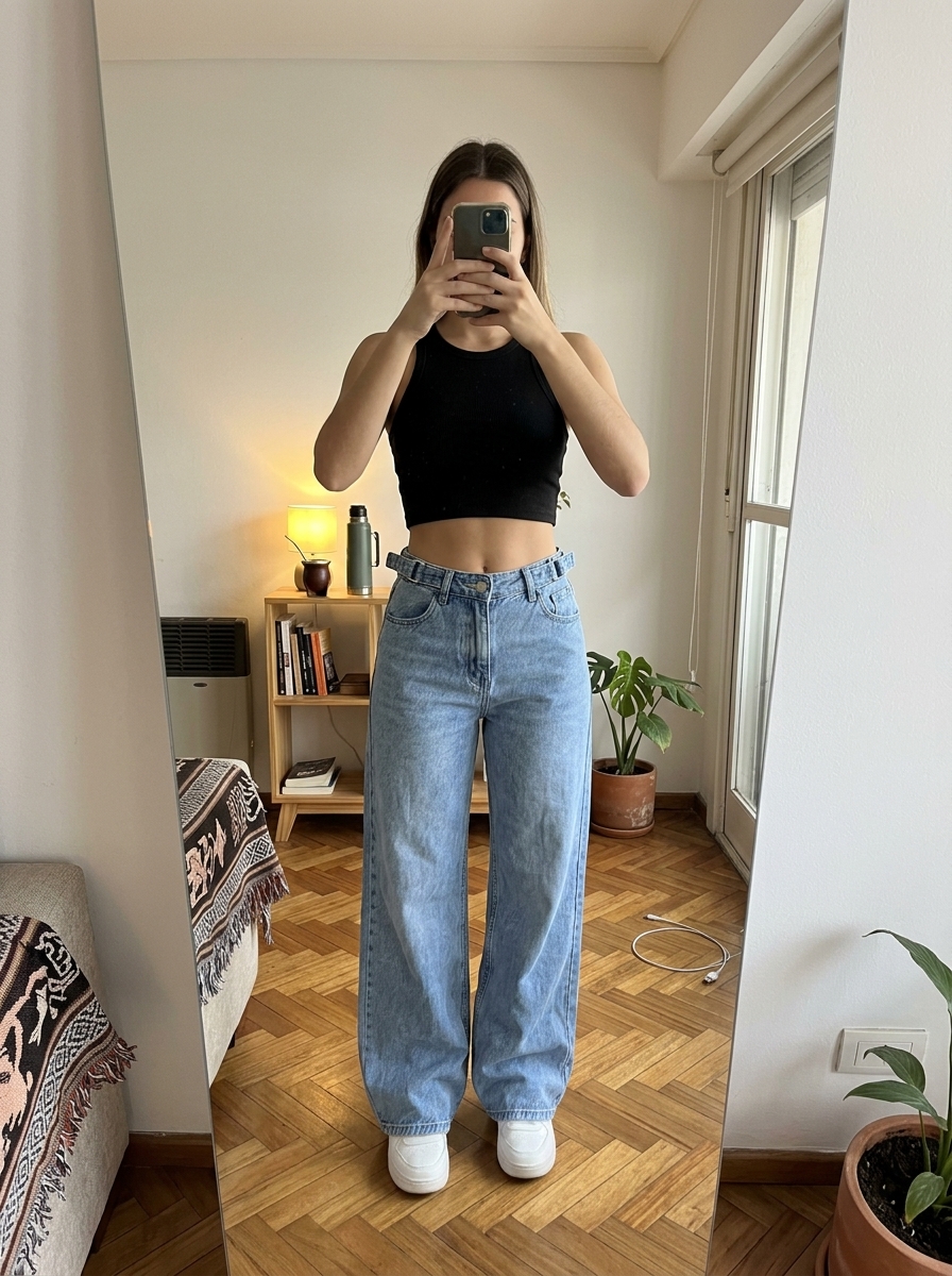 Rese&ntilde;a real Jean Baggy