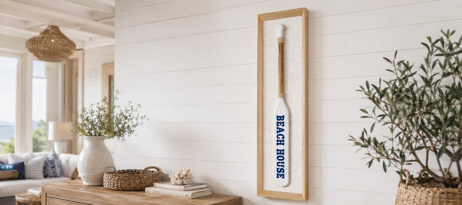 Remo Beach House Azul em ambiente decorado