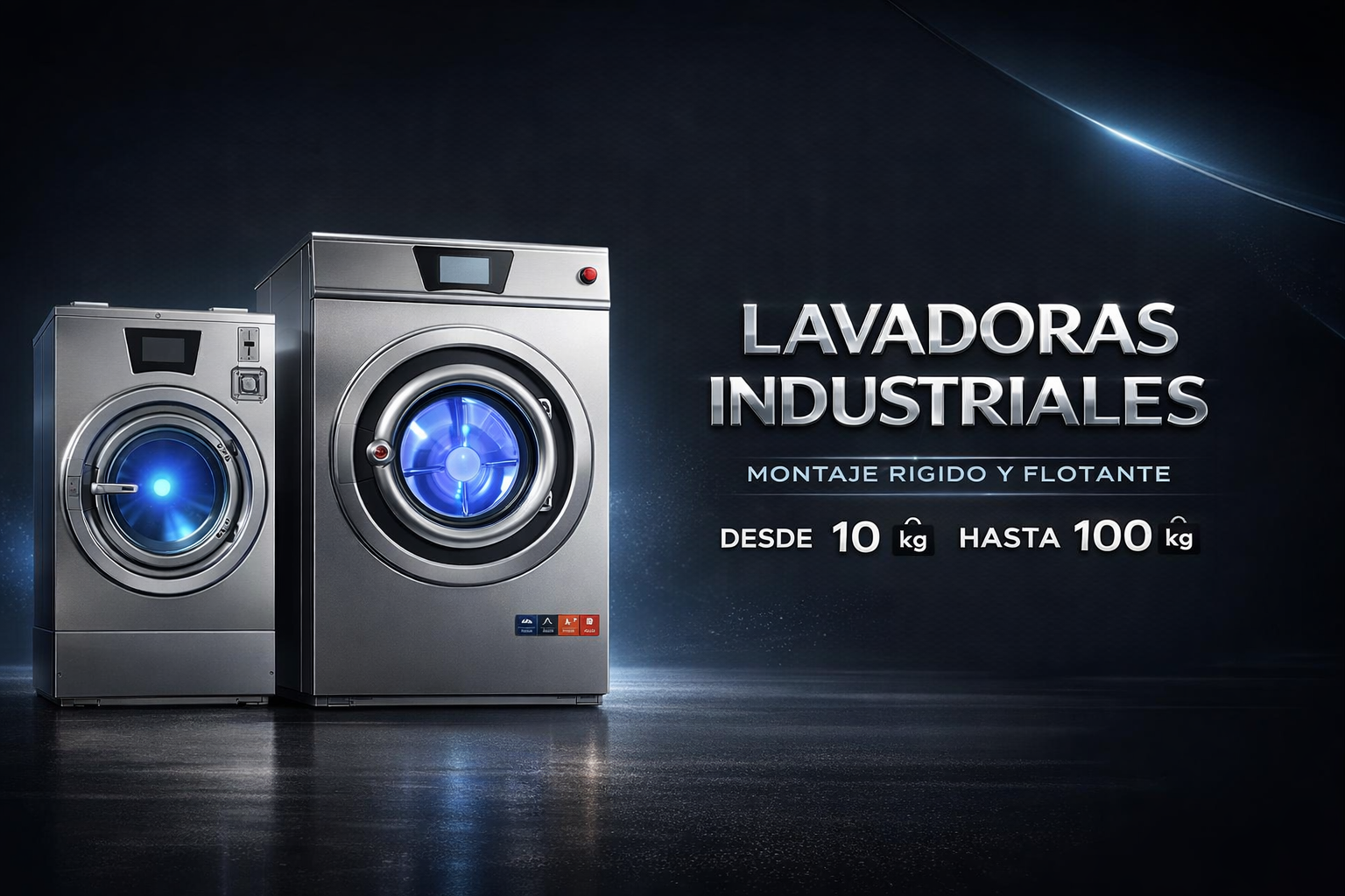 lavarropas industriales cobertura nacional