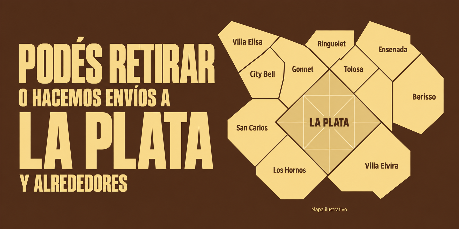 Zonas y costos de envío TIBI