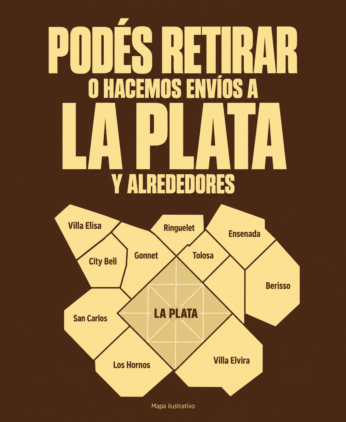 Zonas y costos de envío TIBI