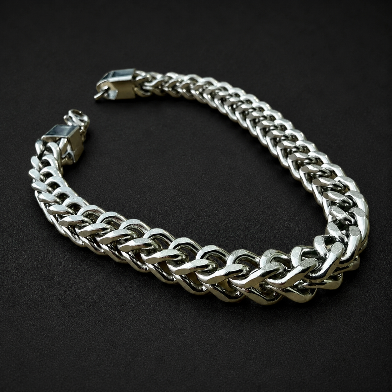 Pulsera Cubo plata