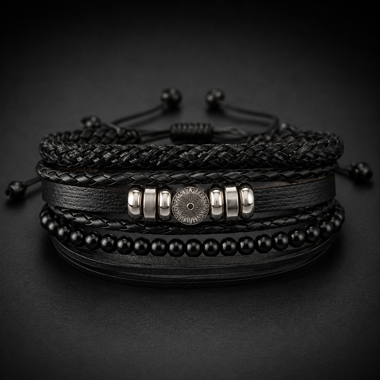 Pack Silver - 4 pulseras