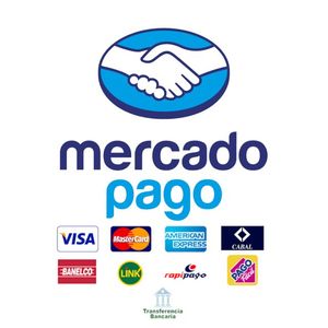 Medios de pago: Mercado Pago, Visa, Mastercard, Amex y m&aacute;s