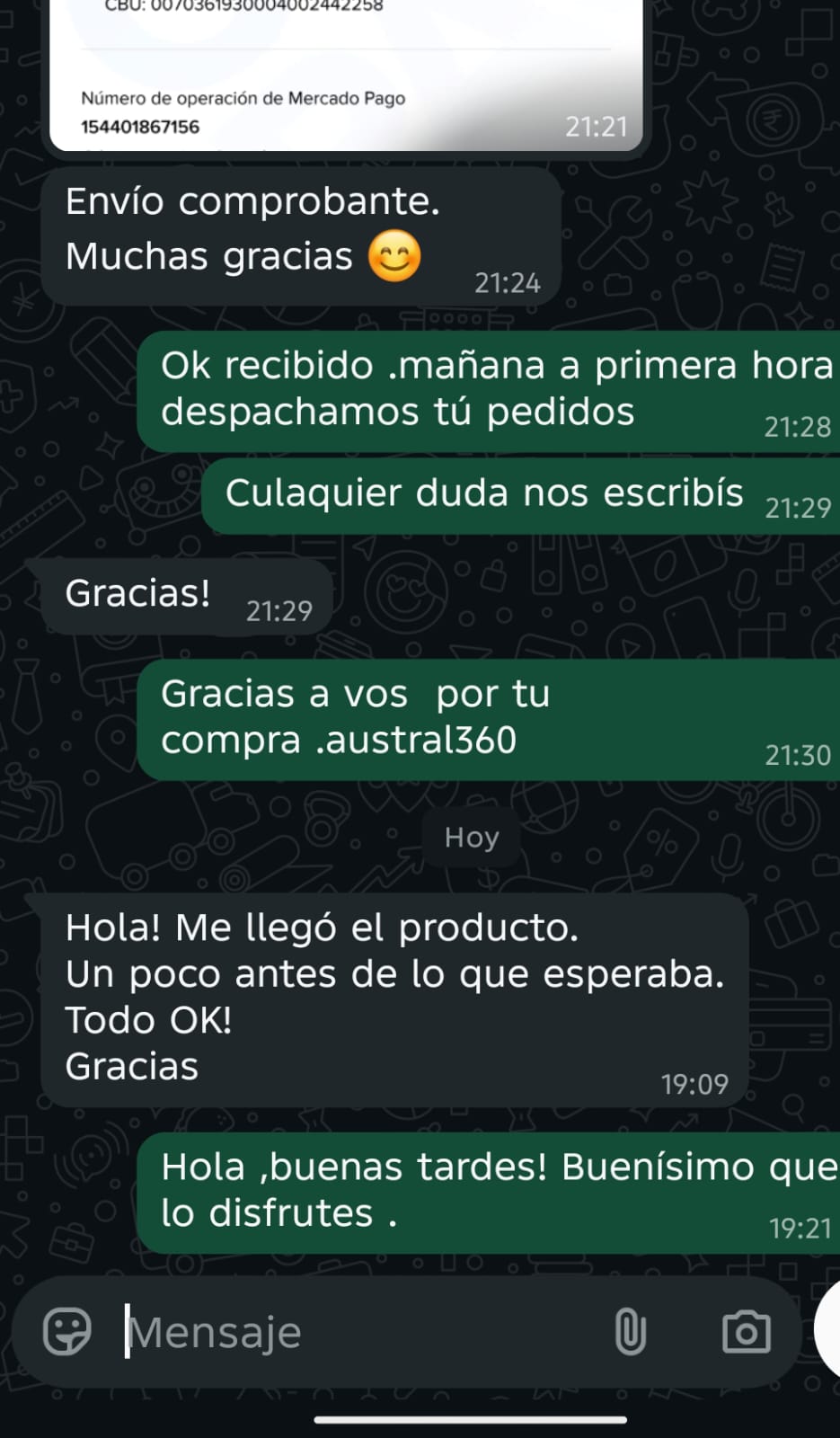 Cliente Austral360