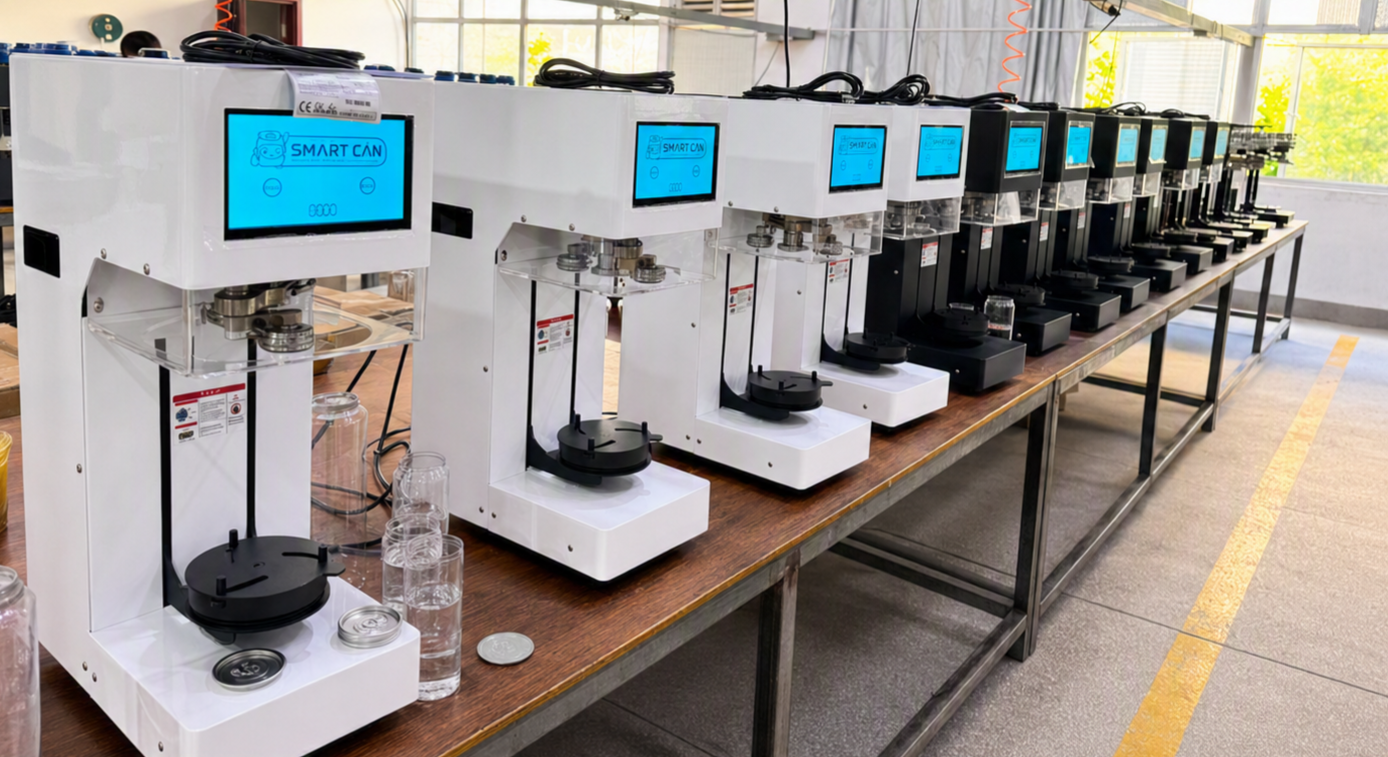 Smart Can — Recravadora Automática em cafeteria