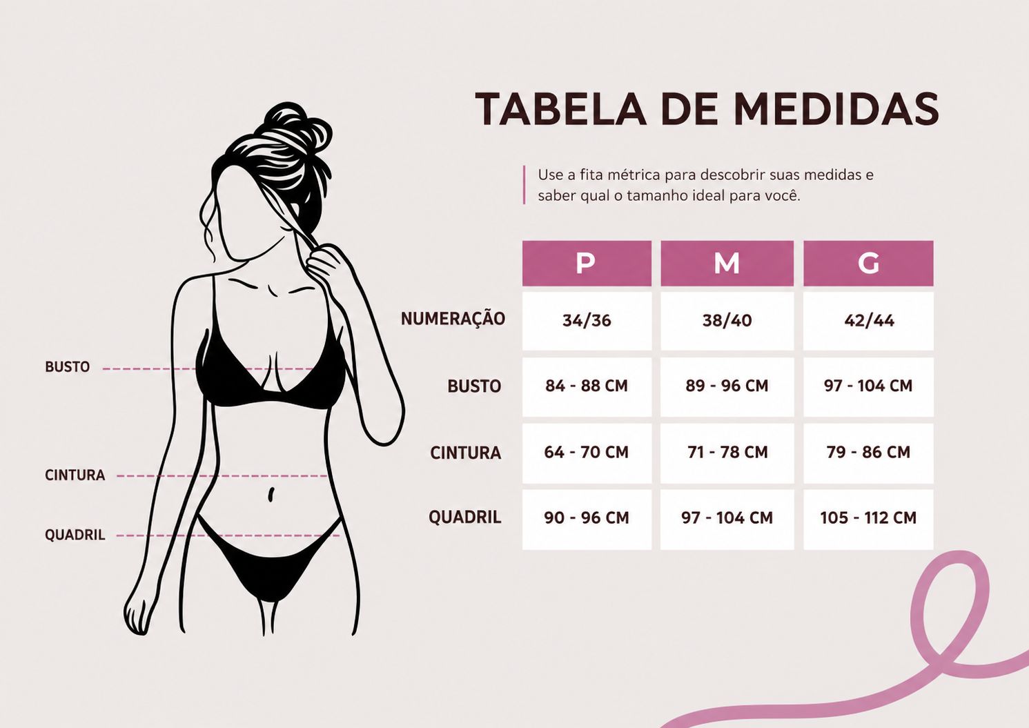 Guia de Tamanho