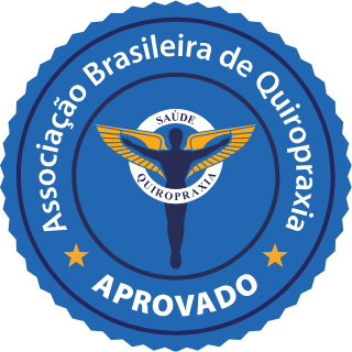 Selo de aprova&ccedil;&atilde;o da Associa&ccedil;&atilde;o Brasileira de Quiropraxia