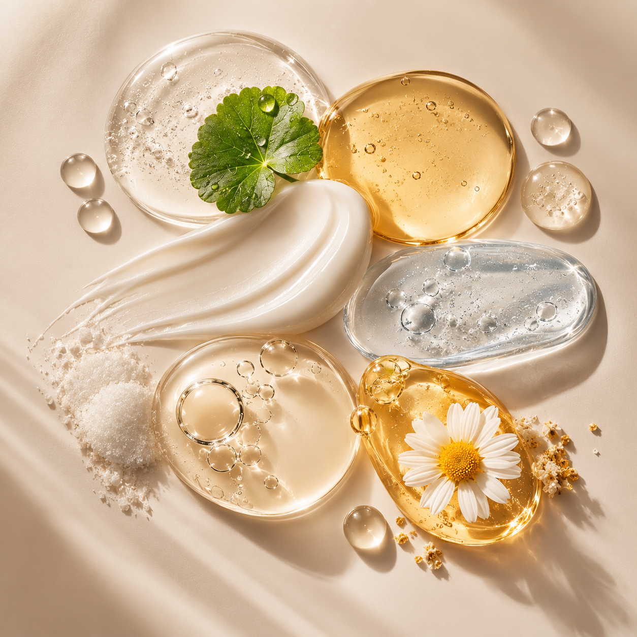 Texturas e ativos da f&oacute;rmula SkinRepair+