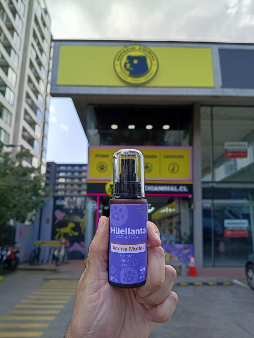 Producto Huellanto en punto de venta