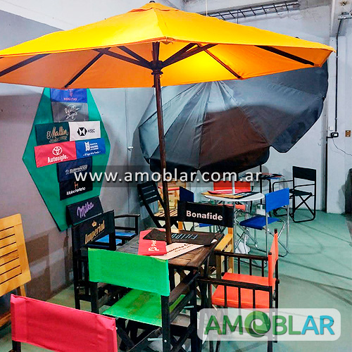Venta en Argentina de Sillón Director Plegable, Sillas Plegables, Mesas Plegables de Madera o Metal, Reposeras de Madera, Sombrillas De Madera o Metal Redondas y Cuadradas