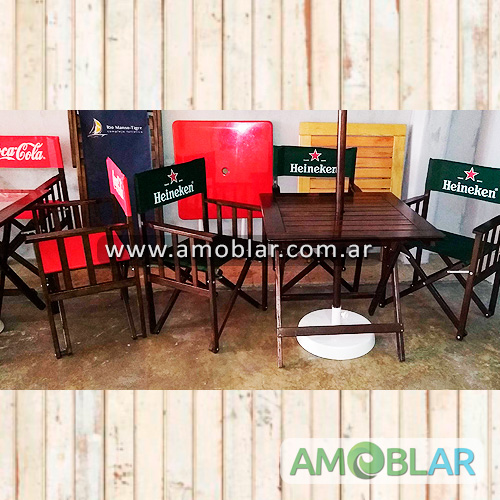Venta en Argentina de Sillón Director Plegable, Sillas Plegables, Mesas Plegables de Madera o Metal, Reposeras de Madera, Sombrillas De Madera o Metal Redondas y Cuadradas
