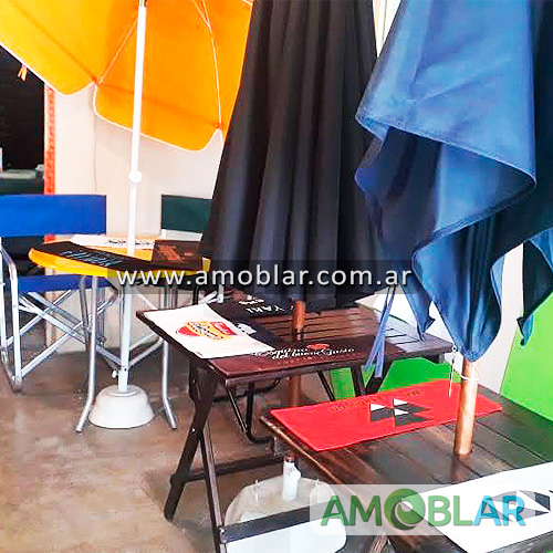 Venta en Argentina de Sillón Director Plegable, Sillas Plegables, Mesas Plegables de Madera o Metal, Reposeras de Madera, Sombrillas De Madera o Metal Redondas y Cuadradas