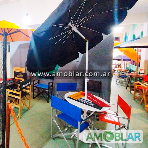 Venta en Argentina de Sillón Director Plegable, Sillas Plegables, Mesas Plegables de Madera o Metal, Reposeras de Madera, Sombrillas De Madera o Metal Redondas y Cuadradas