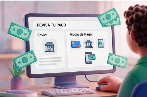 Paso 5 - Elegí el medio de pago