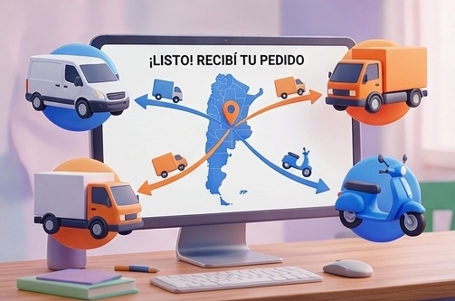 Paso 4 - Seleccioná medio de envío