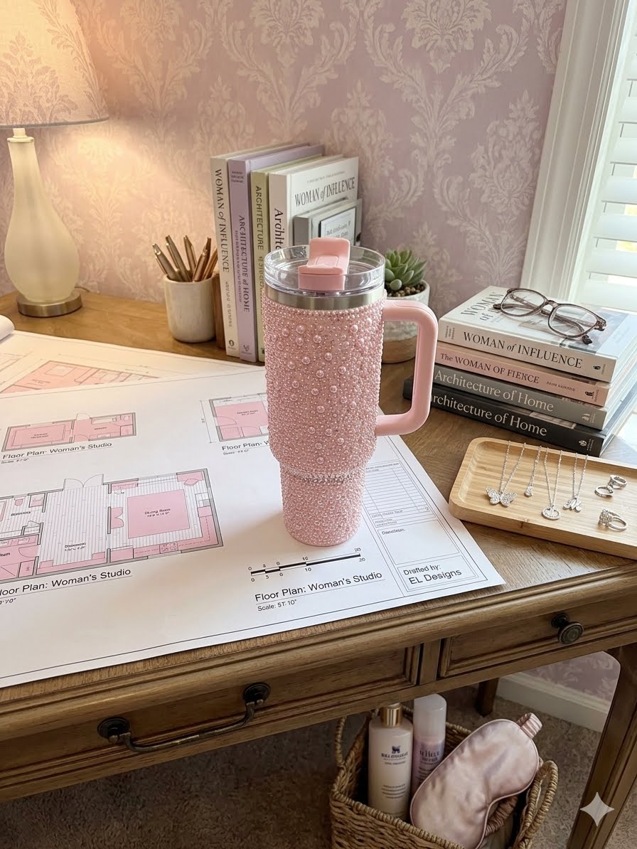 Detalle del vaso t&eacute;rmico con strass