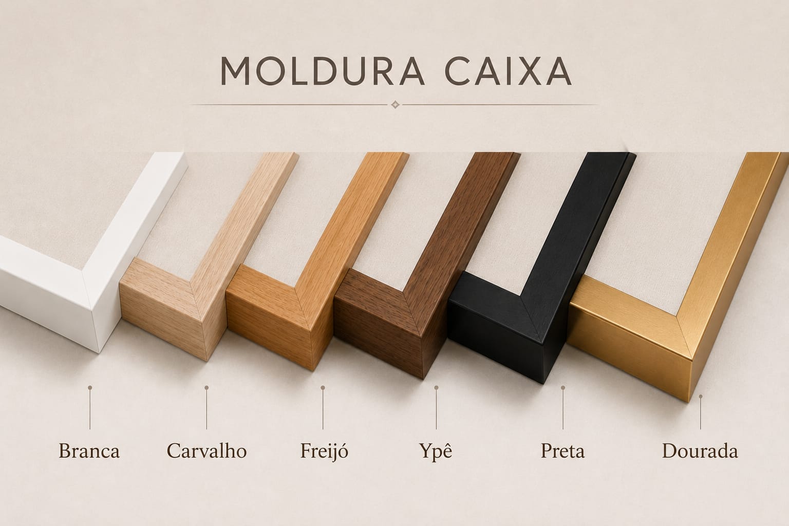 Moldura caixa
