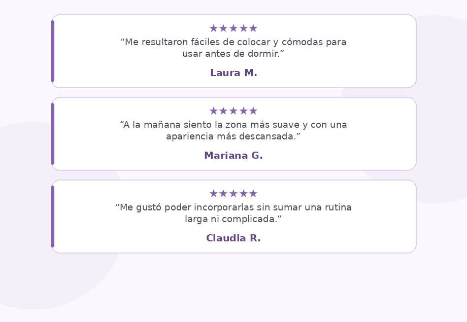 Reseñas de clientas