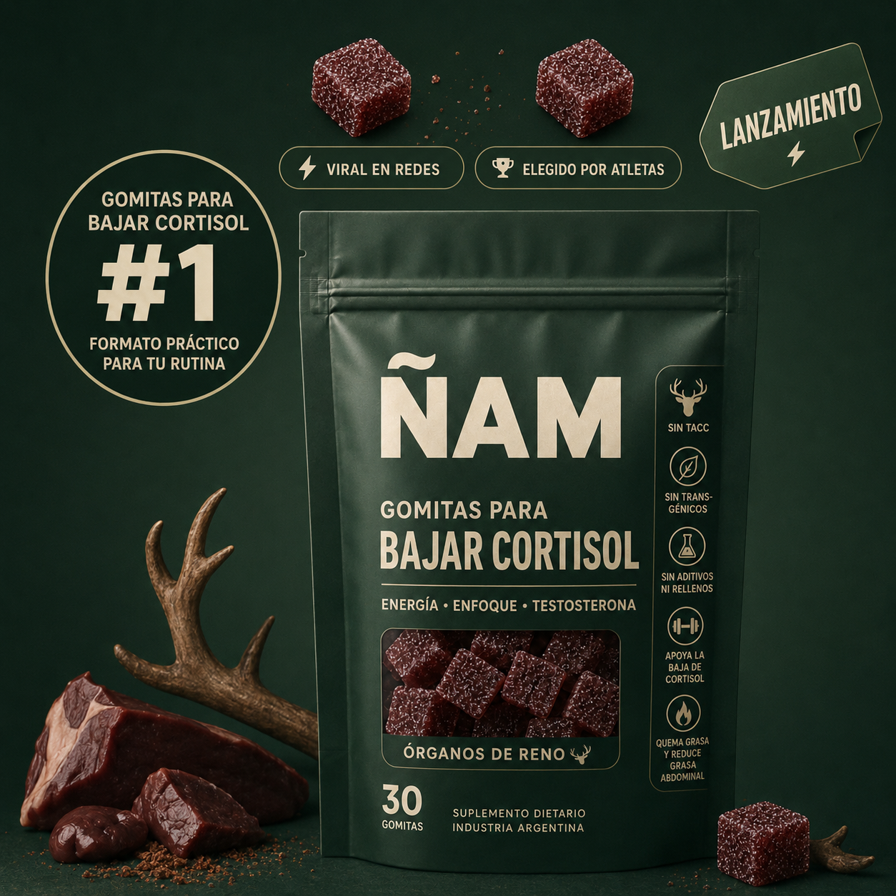 Gomitas Cortisol &Ntilde;AM