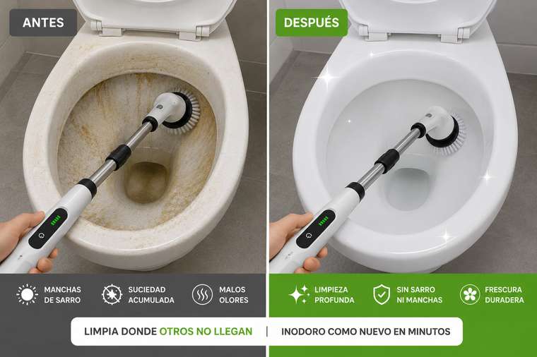 Antes y despu&eacute;s inodoro