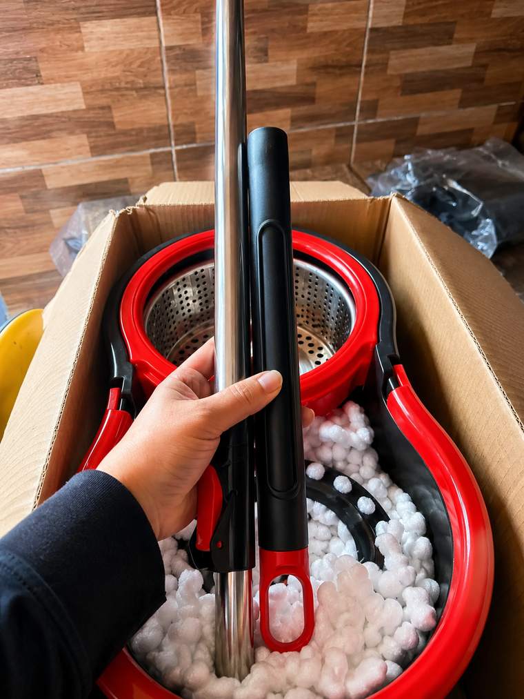 Balde Mopa Centrifugador Gira 360 grados