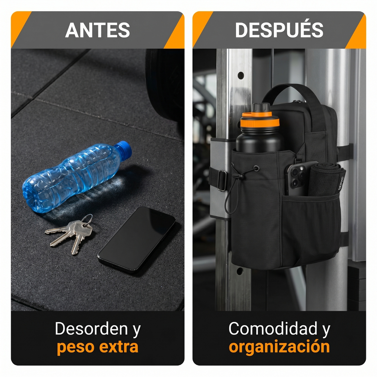 Uso en gimnasio