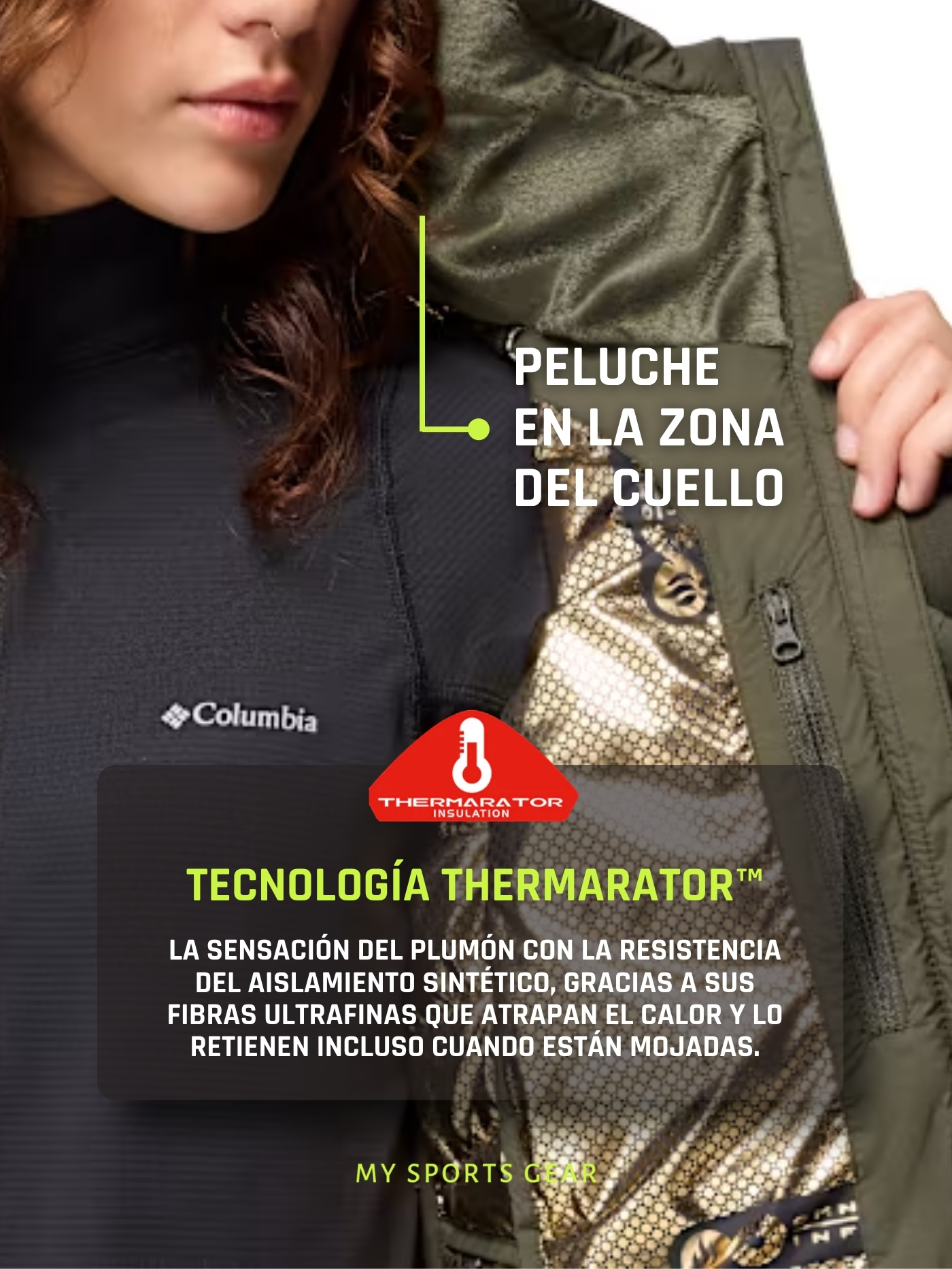 Joy Peak - Vista detalle / forro