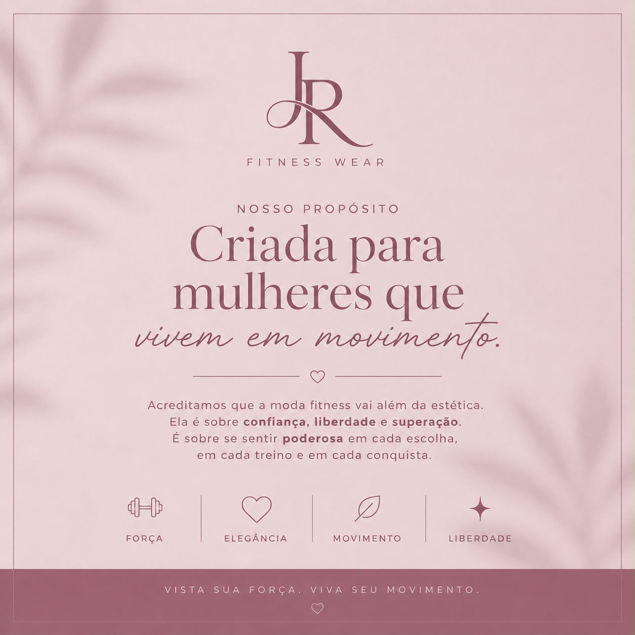 Propósito JR Fitness Wear