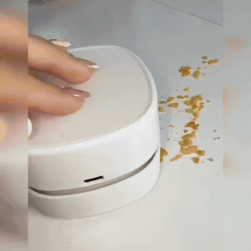 C&oacute;mo vaciar el compartimiento de la mini aspiradora