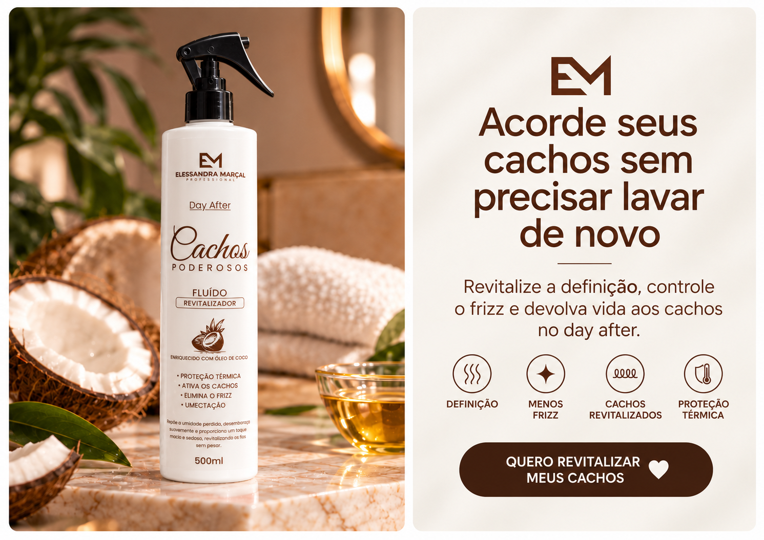 Revitalizador Cachos Poderosos Day After