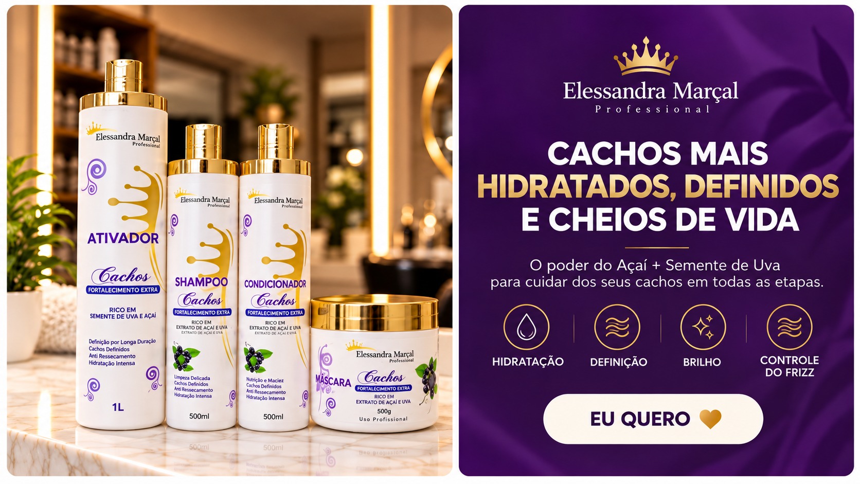 Kit A&ccedil;a&iacute; + Semente de Uva