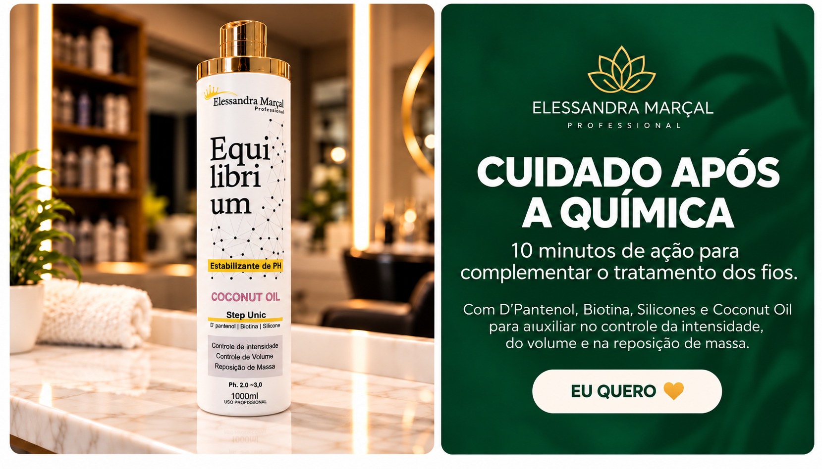 Equilibrium cuidado profissional p&oacute;s-qu&iacute;mica