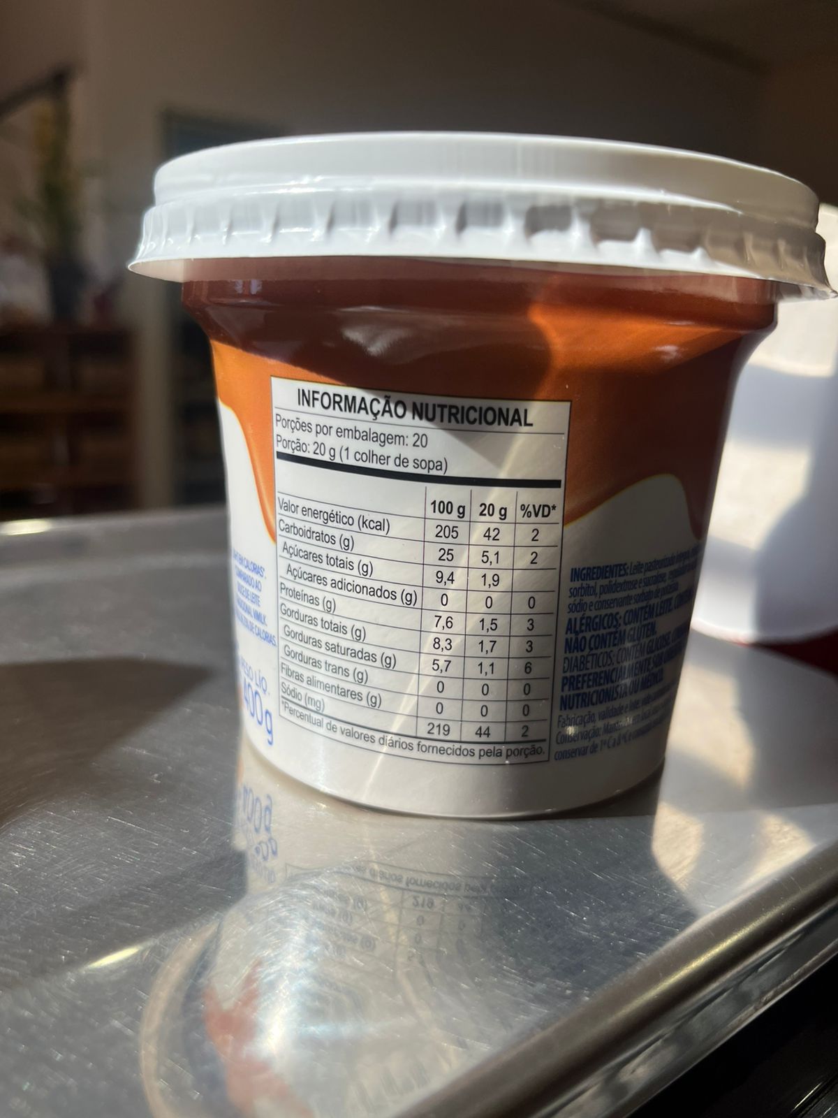 tabela nutricional vimilk diet