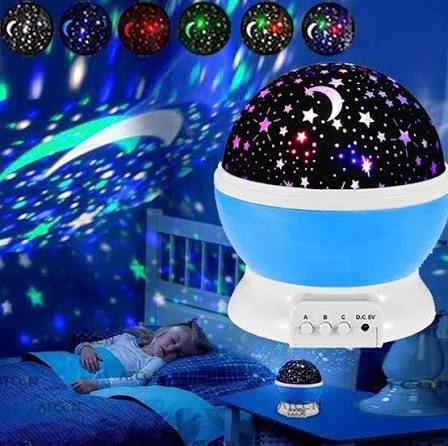 Proyecci&oacute;n de estrellas en la habitaci&oacute;n