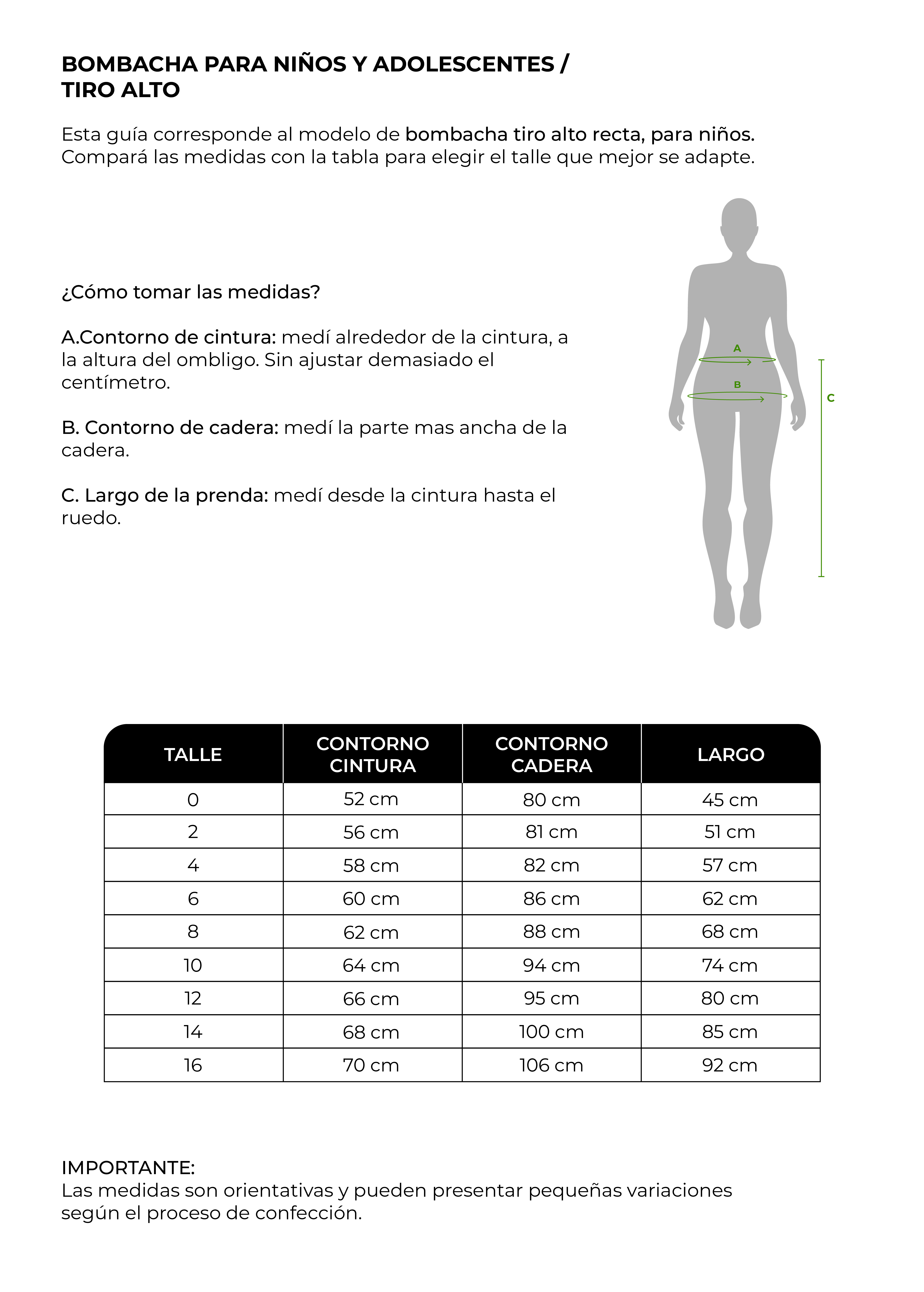 Guía Tiro Alto Niños y Adolescentes