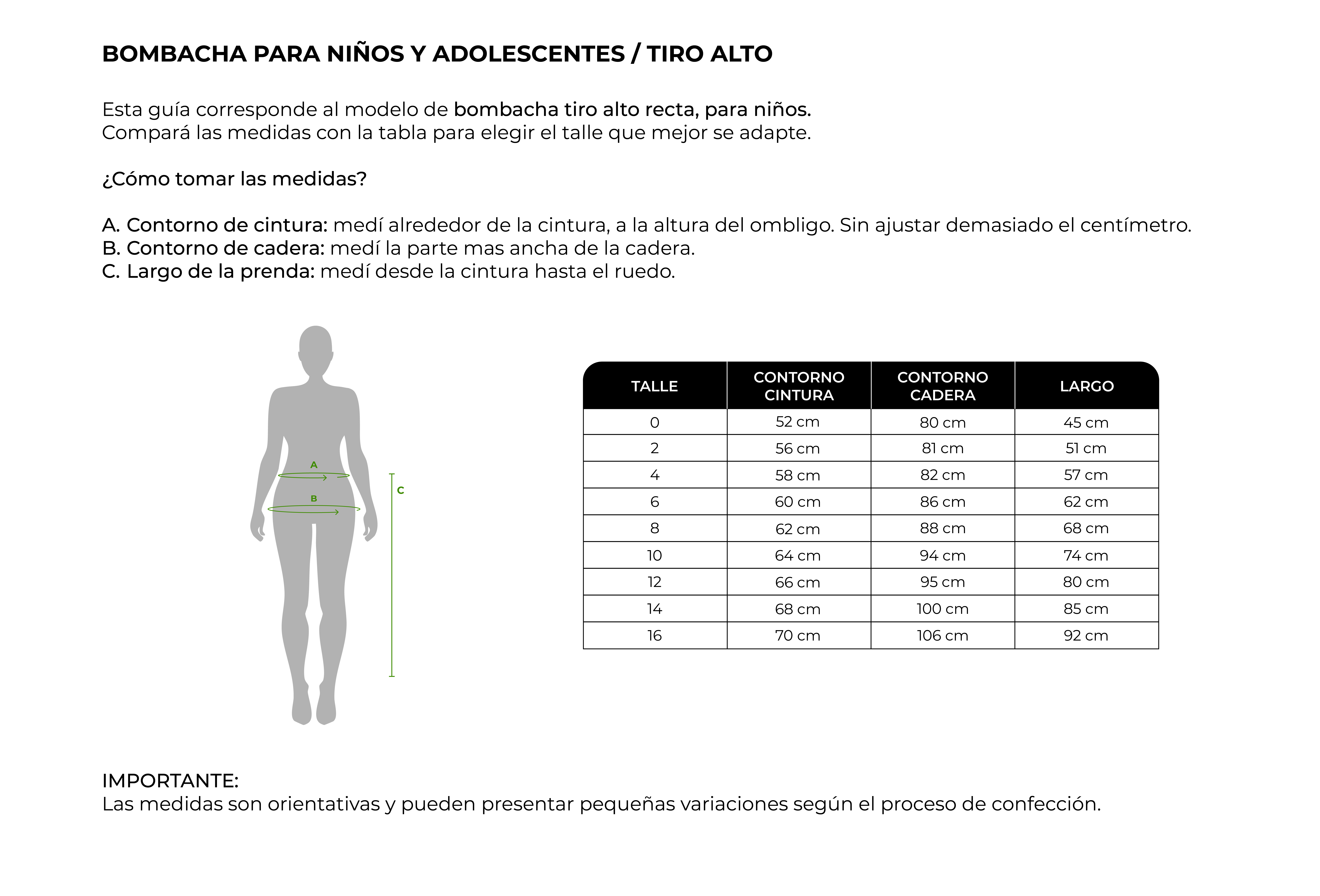 Guía Tiro Alto Niños y Adolescentes