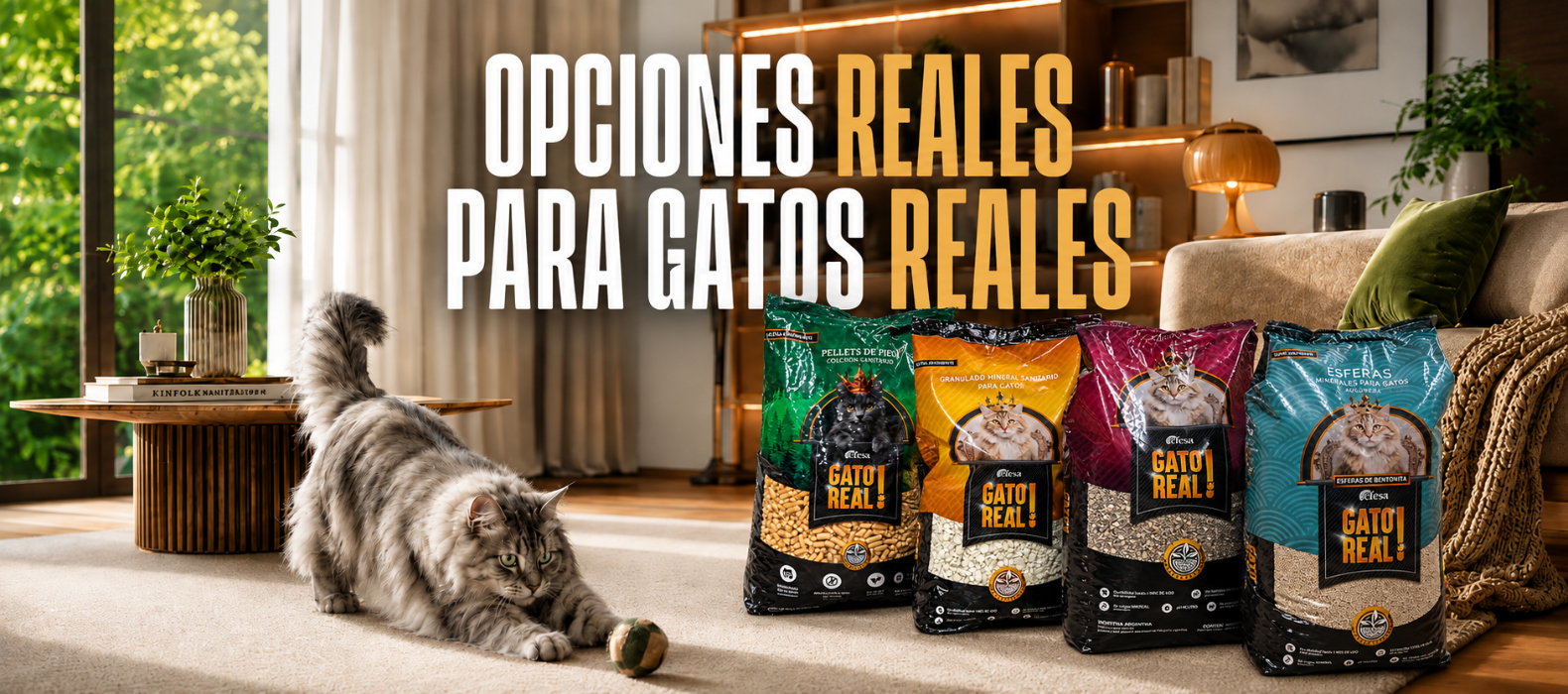 Soluciones Reales para gatos reales