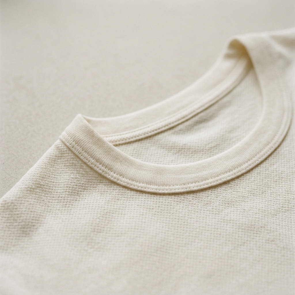 Detalle del cuello doble en 013 02