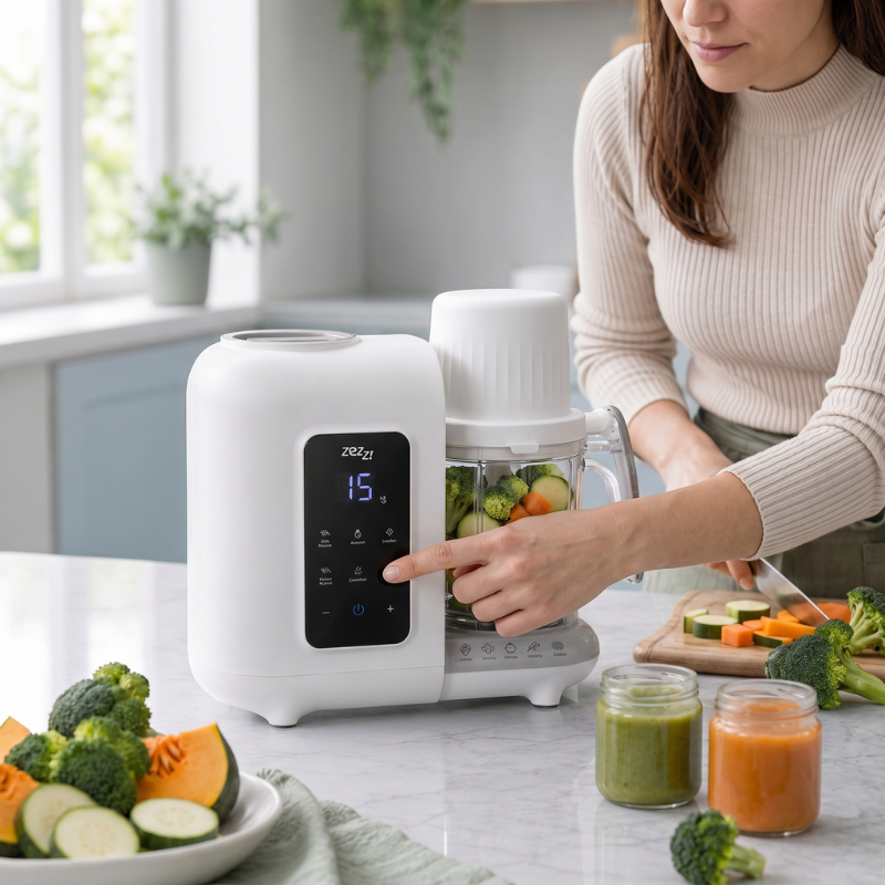 NutriPro Baby em uso na bancada da cozinha